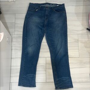 George Men's Dark Blue Jeans 36x32